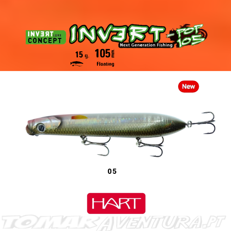 Hart Invert Pop 105mm-15g