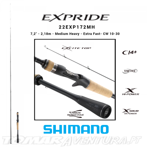 Cana Casting Shimano Expride 172MH (1+1P)
