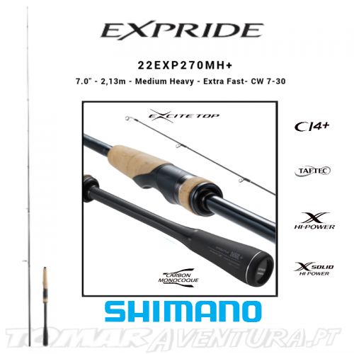 Cana Spinning Shimano 22 Expride 270MH+ (1+1P)