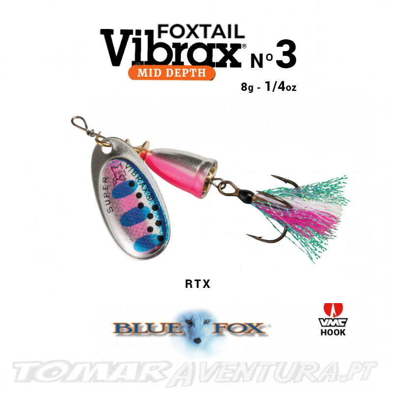 Blue Fox Vibrax Foxtail