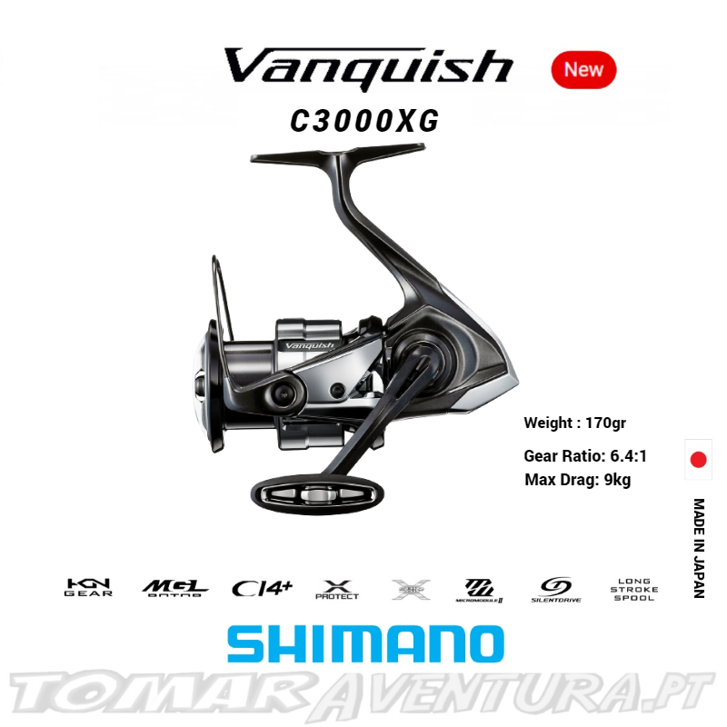 Mulinete Shimano Vanquish FC C3000 XG