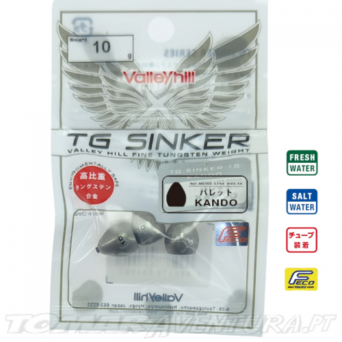 Valleyhill TG SINKER 18 BULLET KANDO